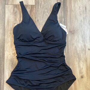 Jantzen Women’s Large Black Swimsuit Sz 12